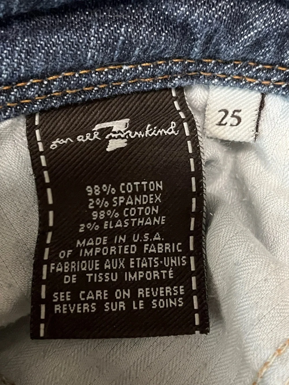 7FAM Flynt Jeans 25 (Short) - Picture 4 of 4